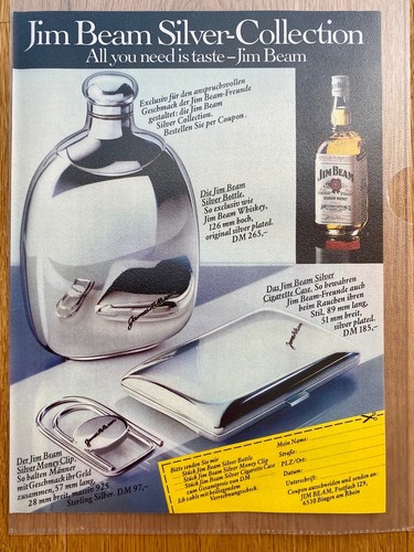 Jim beam whiskey silver - jim,