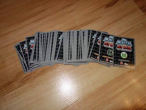 Topps match attax karten - topps,