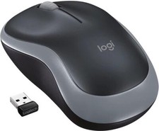Logitech M185 (910-002235) Wireless Optical Maus - Grau