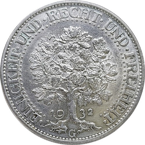 Weimar 1932 5 reichsmark - 1932,