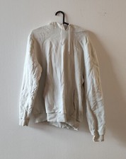 Modischer Herren Hoodie Pulli Kapuzenpullover eierschale weißgrün Asos Design L