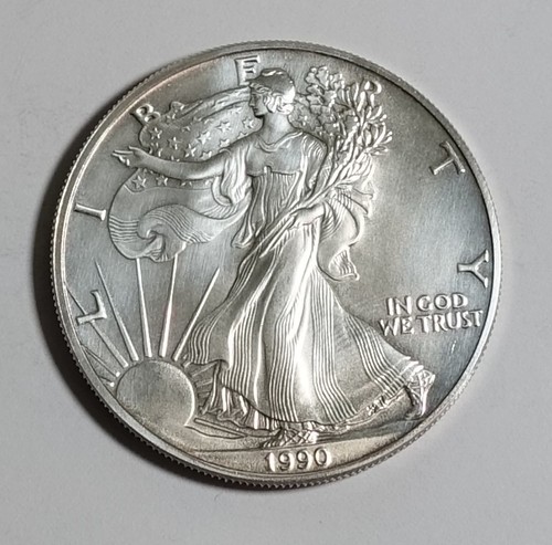 Dollar silber 1990 - 1, dollar,