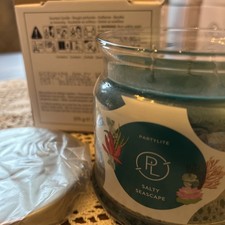 Duftkerze 3 Drei Docht Duftwachsglas Partylite Salty Seascape N