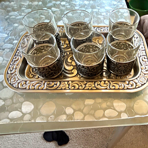Teegläser glas transparent - 6x,