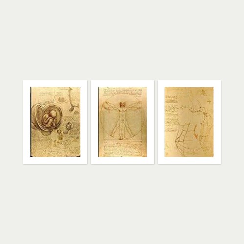 Leonardo vinci poster - da,