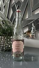 Deko 0,75l Drahtbügelflasche Flasche mit Bügelverschluß leer Sammler Likör Wein