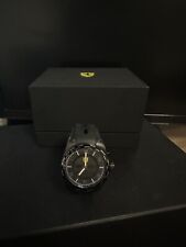 Ferrari World Time Chrono Carbon Fiber Uhr Watch 