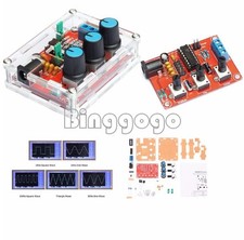 XR2206 Signal Function Generator Kits + Case Sine Triangle Square 1Hz-1MHz DDS