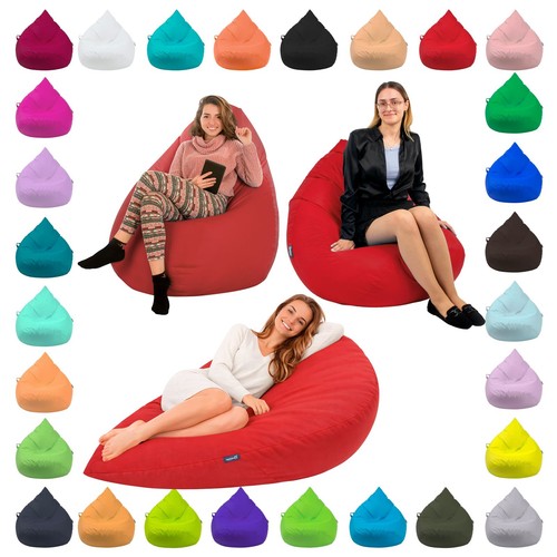Sitzsack tropfenform rot xxl - tropfenform,