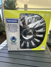 Radkappen schwarz 15 Zoll 4 Stück Radzierblenden 