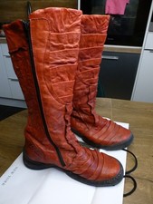 rot stiefel 41 leder damen
