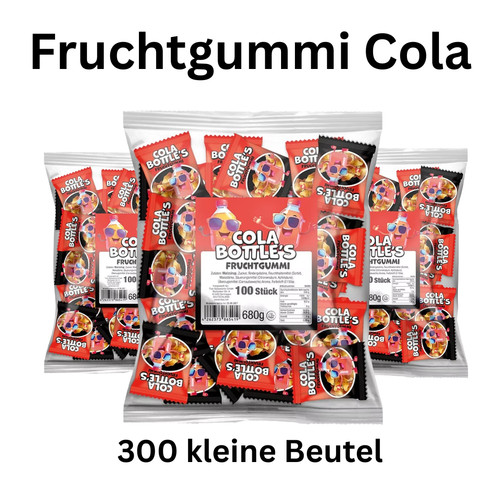300 cola fruchtgummi - 300, mini