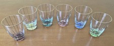 6 farbige Likörgläser