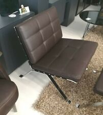 Klassischer Lounge Sessel / Chair von Girsberger Montana Kaffee braun 