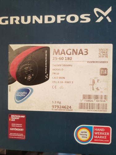 Grundfos magna3 60 - 25,