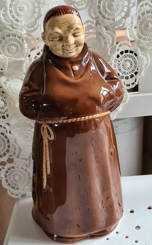 Mönch keramik vintage flasche - keramik,