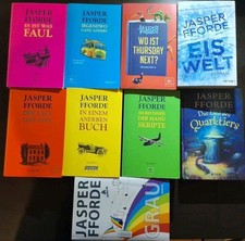 Jasper Fforde - 9 Bücher Paket. Thursday Next & weitere.