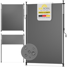 Senkrechtmarkise ohne Bohren