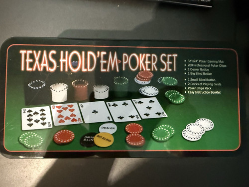 Texas hold pokerset mit - hold'em,
