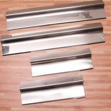 Set Edelstahl Einstiegsleisten