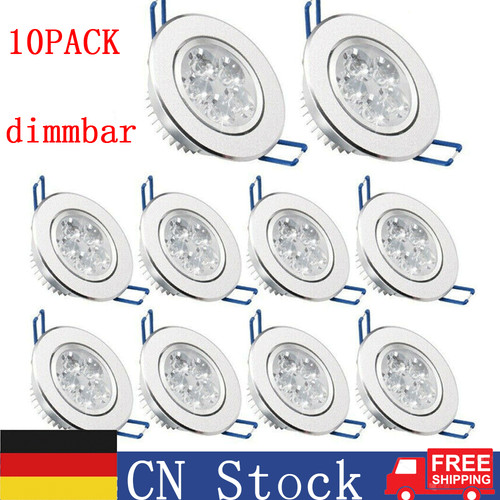 10pc 15w led downlight - 10pc,