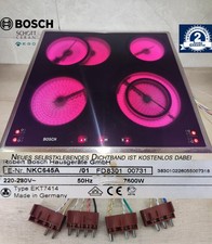 Bosch NKC645A HiLight Kochfeld m.Schott Ceran® Glaskeramik EKT7414  2J Garantie