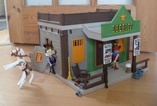 Playmobil 100% Komplett Set 3786 Western Sheriffbüro mit Gefängnis