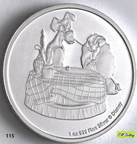 1oz 999er silber disney - 999er, susi