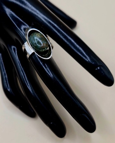 Spangenring silberfarben mit