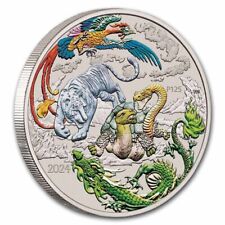 1 UNZE 999 SILBER - 4 WÄCHTER