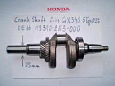 Original Honda Kurbelwelle Crankshaft 13310-ZE3-000 fits GX340 S-Typ 25mm