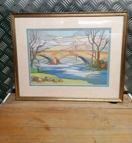 Vintage original pastell - vintage,