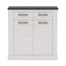 Kommode - Pinie weiß -