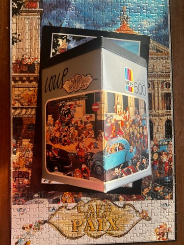 Heye comic puzzle loup café - heye,