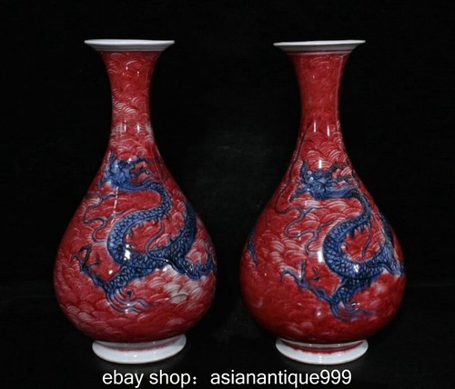 Altes rot glas - rot, porzellan