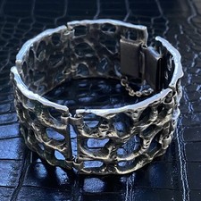 70er 835 silber armband - silber,