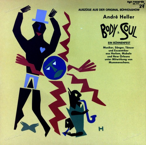 Andre heller body soul lp - andre,