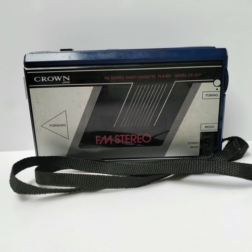 Crown 22f portable fm - crown,