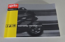 Scheckheft / Serviceheft Aprilia Motorräder & Roller Stand 06/2008