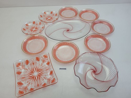 Dessert schalen platten glas - schalen,