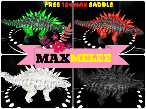 Ankylosaurus max melee ark - ankylosaurus,