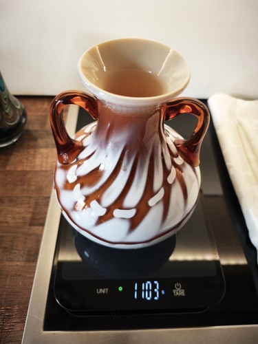 Vintage glasvase henkelvase - vintage,