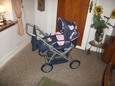 Puppenwagen Knorr umbaubar zur Sportkarre Look!