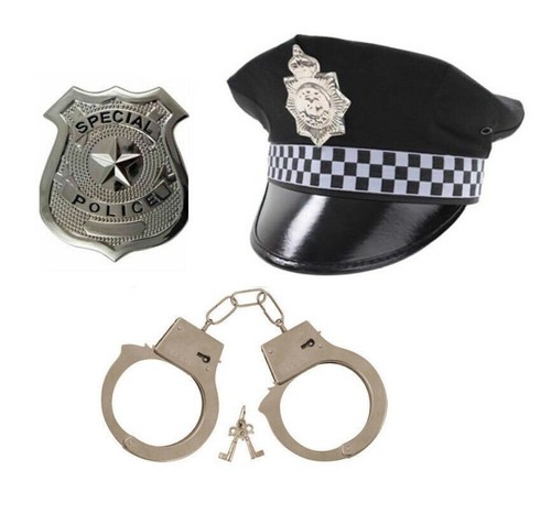 Polizist teiliges set - polizist, 3-teiliges