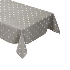 Wachstuch Tischdecke B1586-17 grau Punkte Polka Dots eckig rund oval