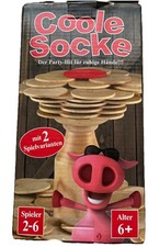 Coole Socke Spiel Gesellschaftsspiel Holzspiel Stapeln Partyhit 