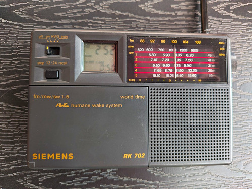 Siemens 702 weltempfänger - rk,