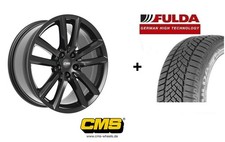 Winterräder für neuen VW Caddy SK SKN 16 Zoll 4 x CMS C27 black Fulda Reifen