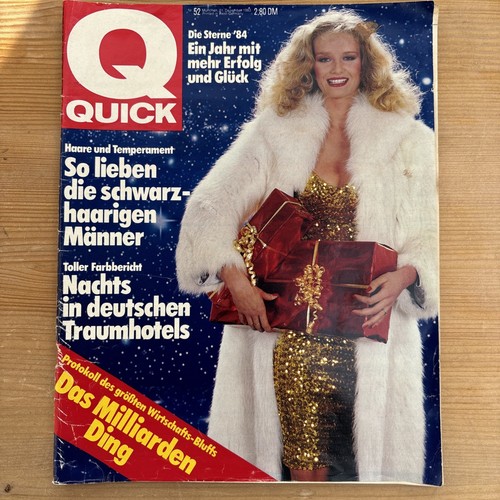 Zeitschrift quick 1983 heft - zeitschrift,