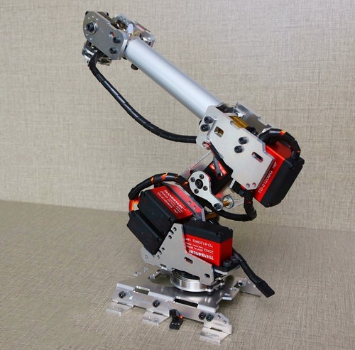 Axis mechanical robotic arm - mechanical,